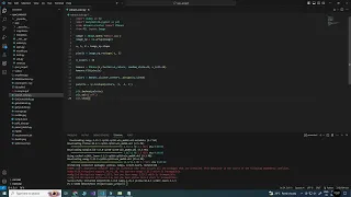 Extract list of color from an Image using python