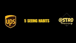 UPS 5 SEEING HABITS - NEW