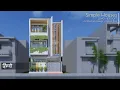20X40 Feet 5 Bedroom House Design in 800 Sqft 6X12 Meter Simple Home Hindi Narration ID-161