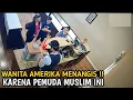 Download Lagu SIKAP PEMUDA MUSLIM DERMAWAN MEMBUAT WANITA AMERIKA MENANGIS TERHARU