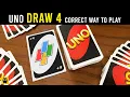 Download Lagu uno +4 correct way to play - How To Play Correctly draw 4 wild card