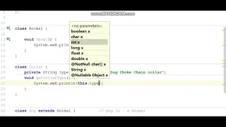 Minutes with JAVA - Misc Inheritance