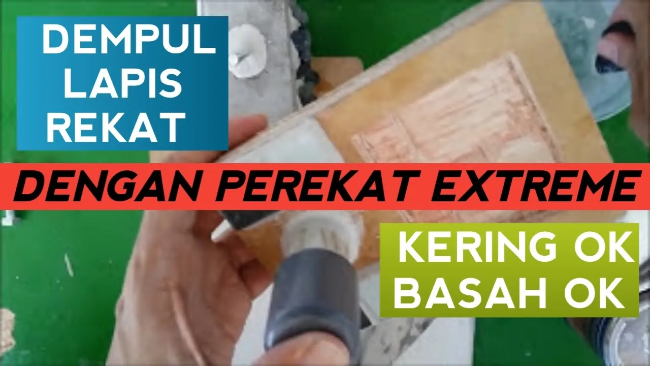 [FAIL INSTRUCTION VIDEO] CARA PENGGUNAAN LEM BESI DEXTONE