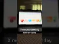 Digital birt ay card in 2 min with canva AI Digital Birt ay Card