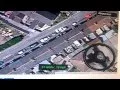 2d driving simulator on google maps