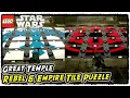 Great Temple Rebel Empire Tile Puzzle Solution Guide in Lego Star Wars The Skywalker Saga