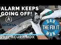 ALARM KEEPS GOING OFF How to stop a Honda or Acura Security Alarm from going off EASY DIY FIX