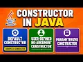 Constructors in Java Default No-Argument or User-defined Parameterized Constructors in Java