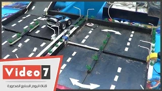 بالفيديو طالب بإعدادى يخترع مطب صناعى يولد كهرباء لأعمدة إنارة الشارع  بالفيديو طالب بإعدادى يخترع مطب صناعى يولد كهرباء لأعمدة إنارة الشارع