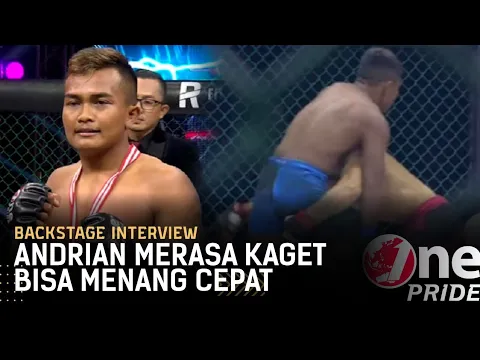Andrian Kussubianto: Kemenangannya Terlalu Begitu Cepat I Backstage Interview MMA FN40