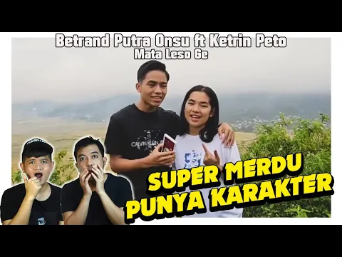 Download MP3 Kakak beradik punya suara merdu Betrand Putra Onsu x Ketrin Peto Mata Leso Ge.