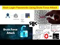 What is a Brute Force Attack Hack Login Passwords using Brute Force Attack Steps To Prevent