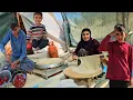 Download Lagu Amazing Nomadic Kids Prepare for School 📚 Mother Bakes Bread \u0026 Weaves Carpet
