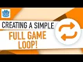 Creating a simple but full game loop Godot Tutorial