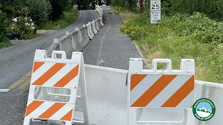 Whatcom County Public Works Drayton Harbor Landslide Repair Update