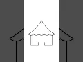 Draw Circus tent Easy
