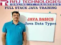 Full Stack Java Developer Java Full Stack Java Basics Data Types in Java