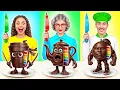 Lagu Ik vs Oma Koken Chocolade Voedsel Uitdaging | Brainrot Strijd Multi DO Challenge