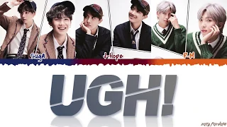 bts rap line ugh lyrics color coded han rom eng 