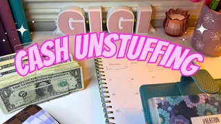 CASH UNSTUFFING PAYING BACK MY CREDIT CARD