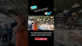 Only in Seattle: a fish market where the seafood flies! 🐟