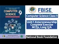 Class 9 Computer Unit 7 Complete Exercise New Syllabus 2024 LearnOnlineWithAnum