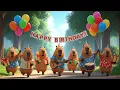 🎉 ¡Feliz cumpleaños con los Capibaras! 🎂🎈#cumpleaños #happybirthday #capibara #viralvideo #cake