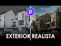 D5 Render tutorial Exterior Realista
