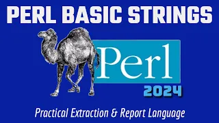 Perl Programming Basics Getting Started Beginners Guide Working with Strings 2024