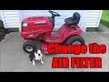 Troy Bilt Pony How to Change the Air Filter