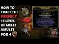 Download Lagu How to Deterministically Craft Amulets in Path of Exile 2 - +3 Level of Melee Amulet Crafting Guide