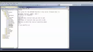 SQL DATEADD function - how to use SQL DATEADD function