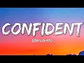 Demi Lovato- Confident (Lyrics Video)