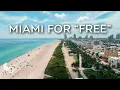 What To Do In MIAMI ON A BUDGET 15 FREE Things To Do In Miami