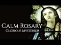 The Holy Rosary - Glorious Mysteries Calm Male Voice for Peace Meditation