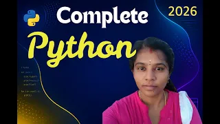 Python Full Course 2026 Zero to Advanced Learn Python Tamil Python Full Course for Beginners