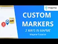 3 Ways to Customize Map Markers in Mapme No-Code Tutorial