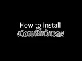 How to install the mod Tutorial v0 3 0-alpha CoopAndreas