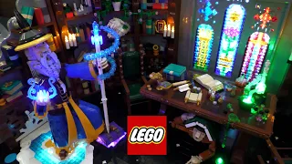 LEGO Wizard Fight of Frost & Flame Scene