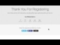 OptimizePress Countdown Webinar Thank You