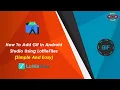 How to set lottie animations Or gifs in android studio l tutorial l lottiefiles l animation
