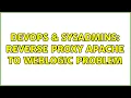 DevOps SysAdmins Reverse proxy apache to weblogic problem