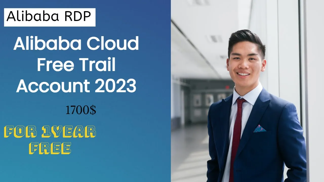 Outline Video How To Create AliBaba Cloud RDP 2023 | How To Get 1700$ For RDP | Alibaba RDP For 12 Month For Free