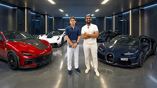 16 year old Billionaire Kid in Monaco $100,000,000 Secret Car Garage !!!