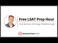 Free LSAT Prep Hour Twitch the LSAT A Logical Reasoning Walkthrough