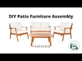 Assembling Patio Furniture By Yourself Safavieh Patio Furniture Review Outdoor Decor Deck Patio