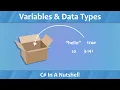 Variables And Data Types - C In A Nutshell
