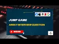 Jump Game Problem Dynamic Programming Data Structure Cracking Coding Interview Questions