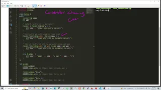 constructor chaining in C