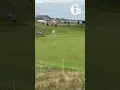 Dog takes off with Gareth Bale's golf ball at the Alfred Dunhill Links Championship in Carnoustie
